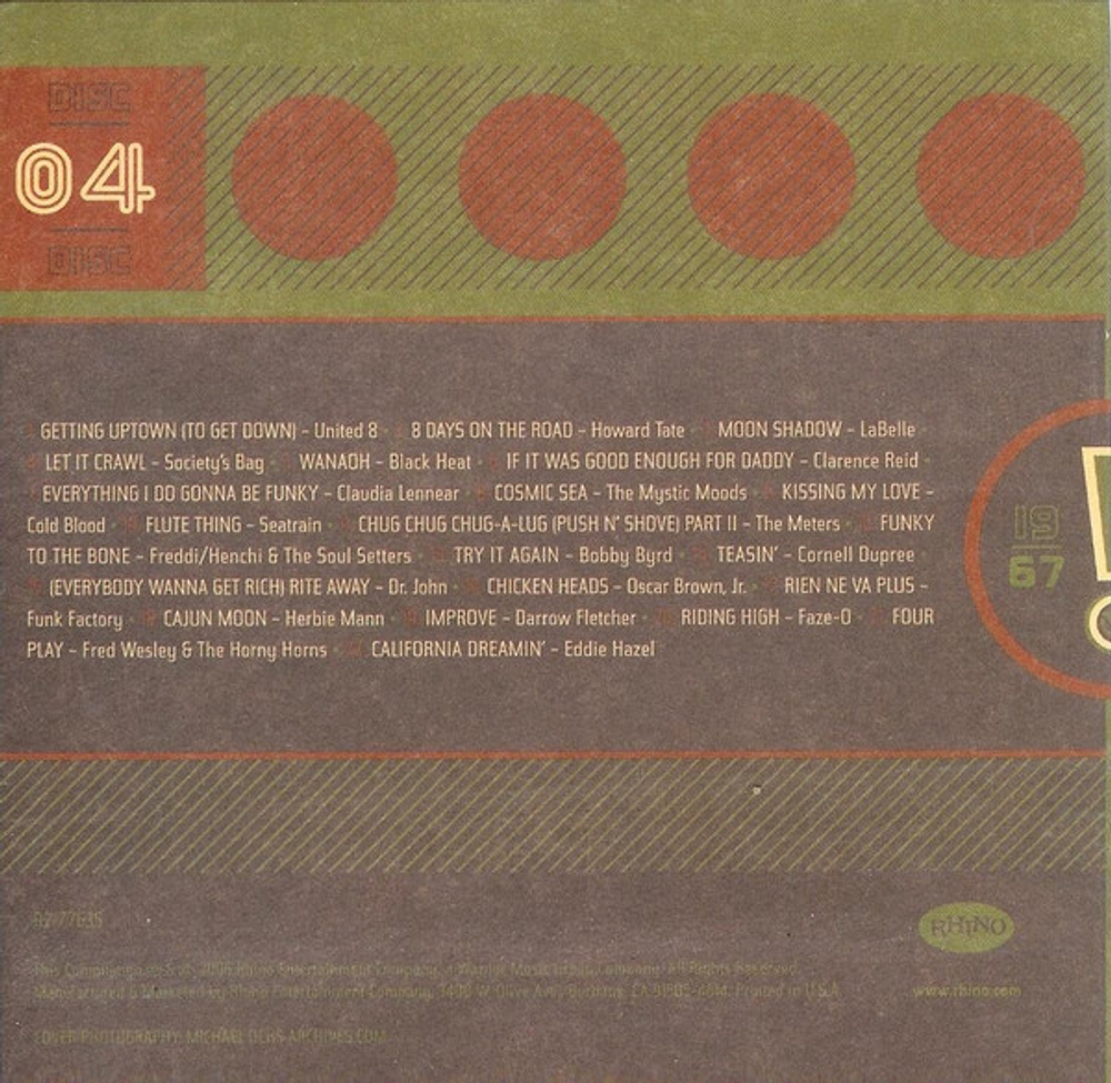 Сборник / What It Is! Funky Soul And Rare Grooves (4CD)