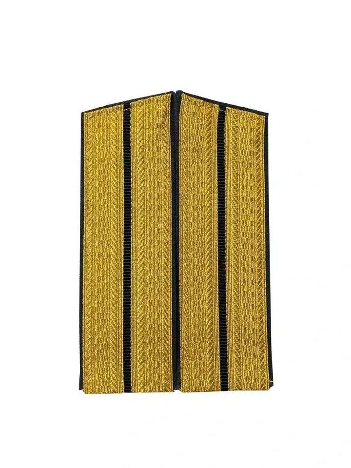 Погоны ВМФ парадные 1 просвет (скос)