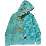 A Bathing Ape X Van Gogh Museum Shark Full Zip Худи
