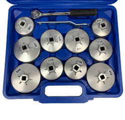 Съемники масляных фильтров алюминиевые (23 предмета) TA-A1013 AE&T