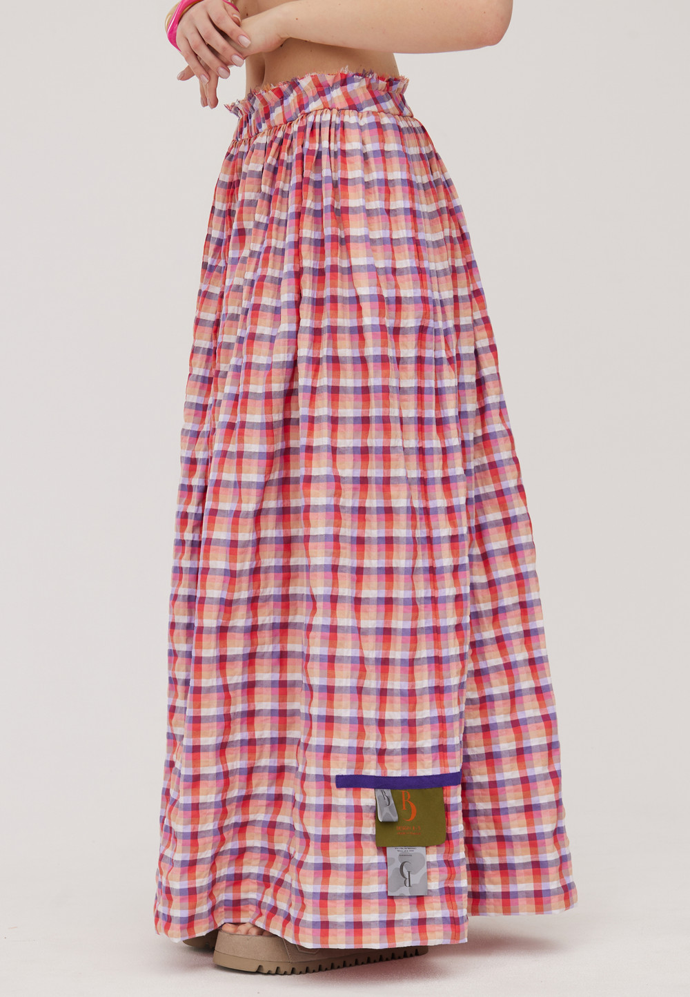 Юбка Клетка