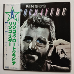 Винтажная виниловая пластинка LP Ringo Starr Ringos Rotogravure (Japan 1976) (Obi)
