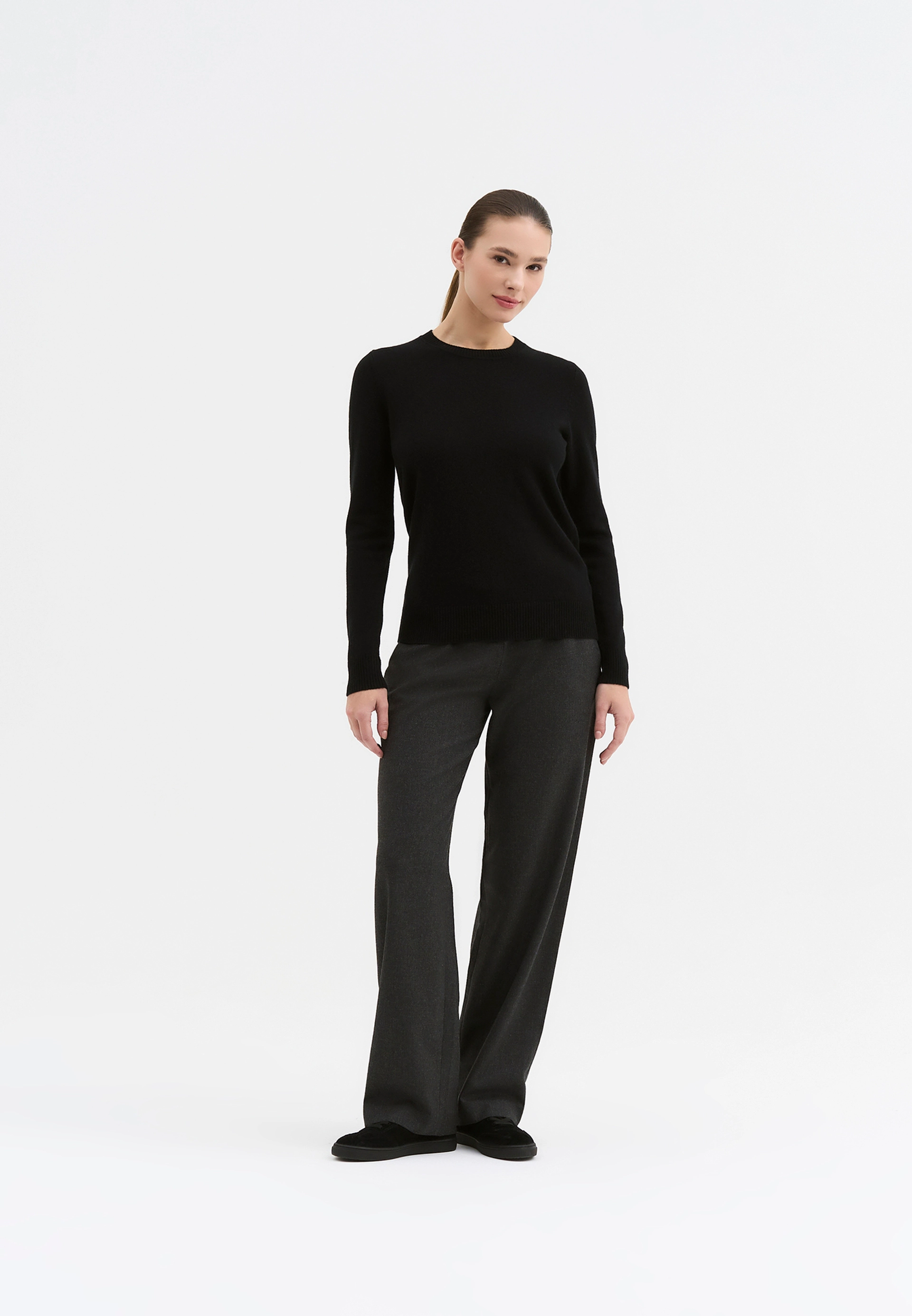 Кашемировый пуловер