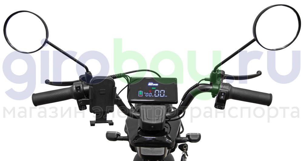 Электротрицикл IKINGI T3 Pro MAX 1000W (60V/30Ah) - Чёрный фото №22