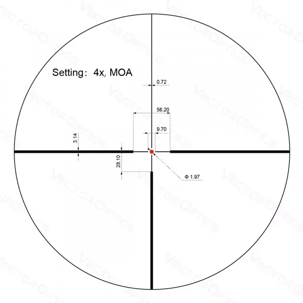 Прицел Vector Optics Continental x8 1-8x24 SFP Hunting ED - фото 9