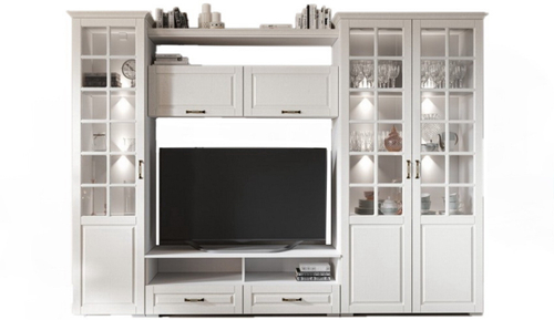 Гостиный гарнитур "Лацио" с витринами