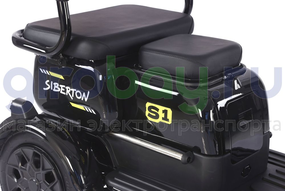 Электротрицикл SIBERTON S1 2000W (60V/21Ah) двухместный фото №13