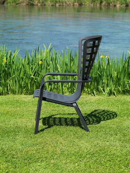 Пластиковое кресло Folio антрацит