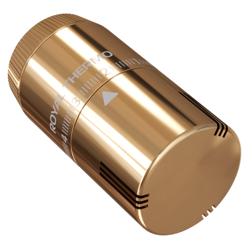 Термоголовка жидкостная Royal Thermo Design М30х1,5 (золото)