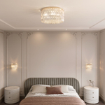 Потолочная люстра Eurosvet 60084/5 латунь/перламутр Smart