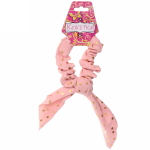 Резинка для волос 1шт «Collection KiKil», принт золотой горошек, микс 6 цветов, d-8.5см