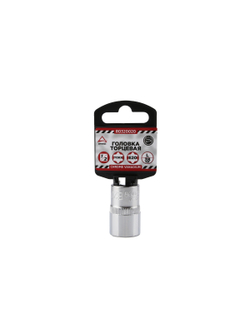 Головка 1/2" внешний TORX Е20 L=38 мм, на холдере ARNEZI R0320020