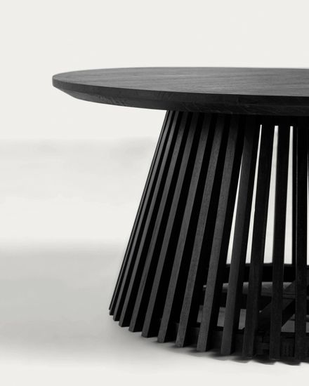 Журнальный столик Irune Ø80 черный Испания