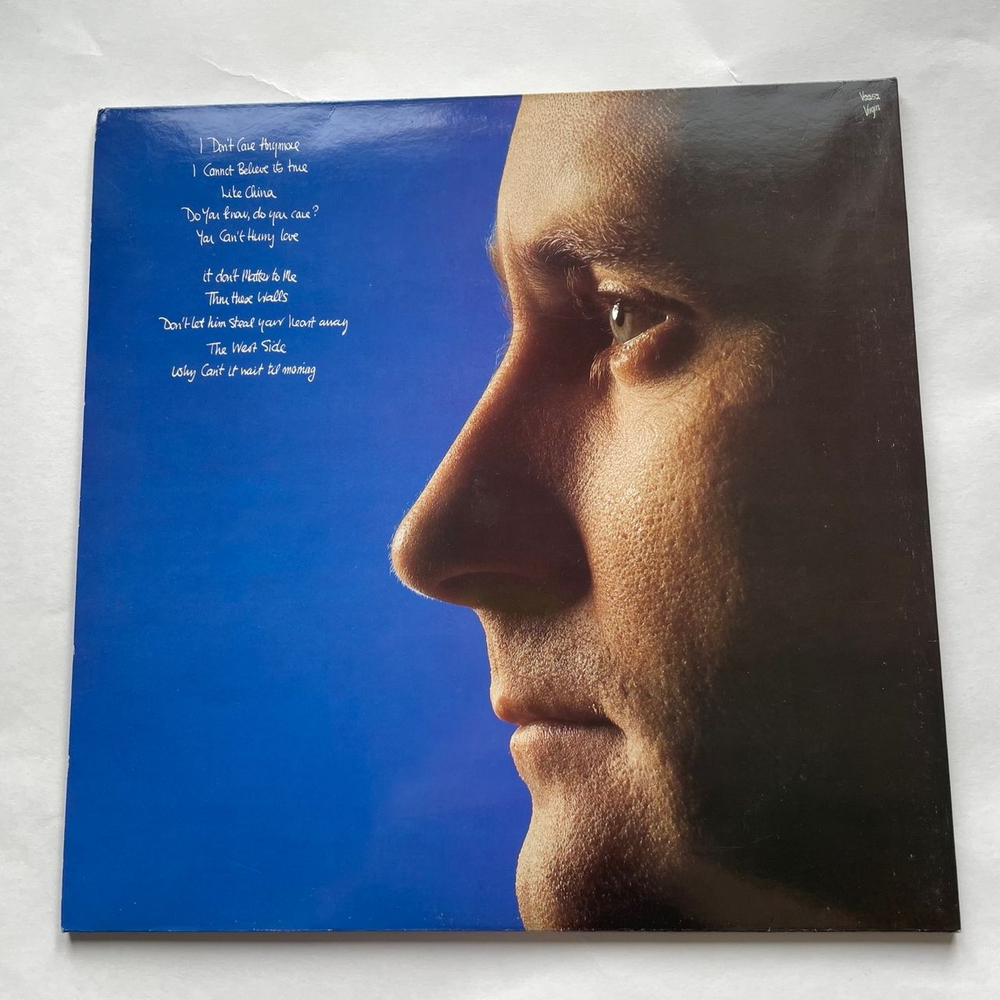 Винтажная виниловая пластинка LP Phil Collins Hello, I Must Be Going (Англия 1982)