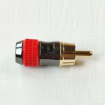 Разъём RCA Урал 01 для кабелей 6мм (4штуки)