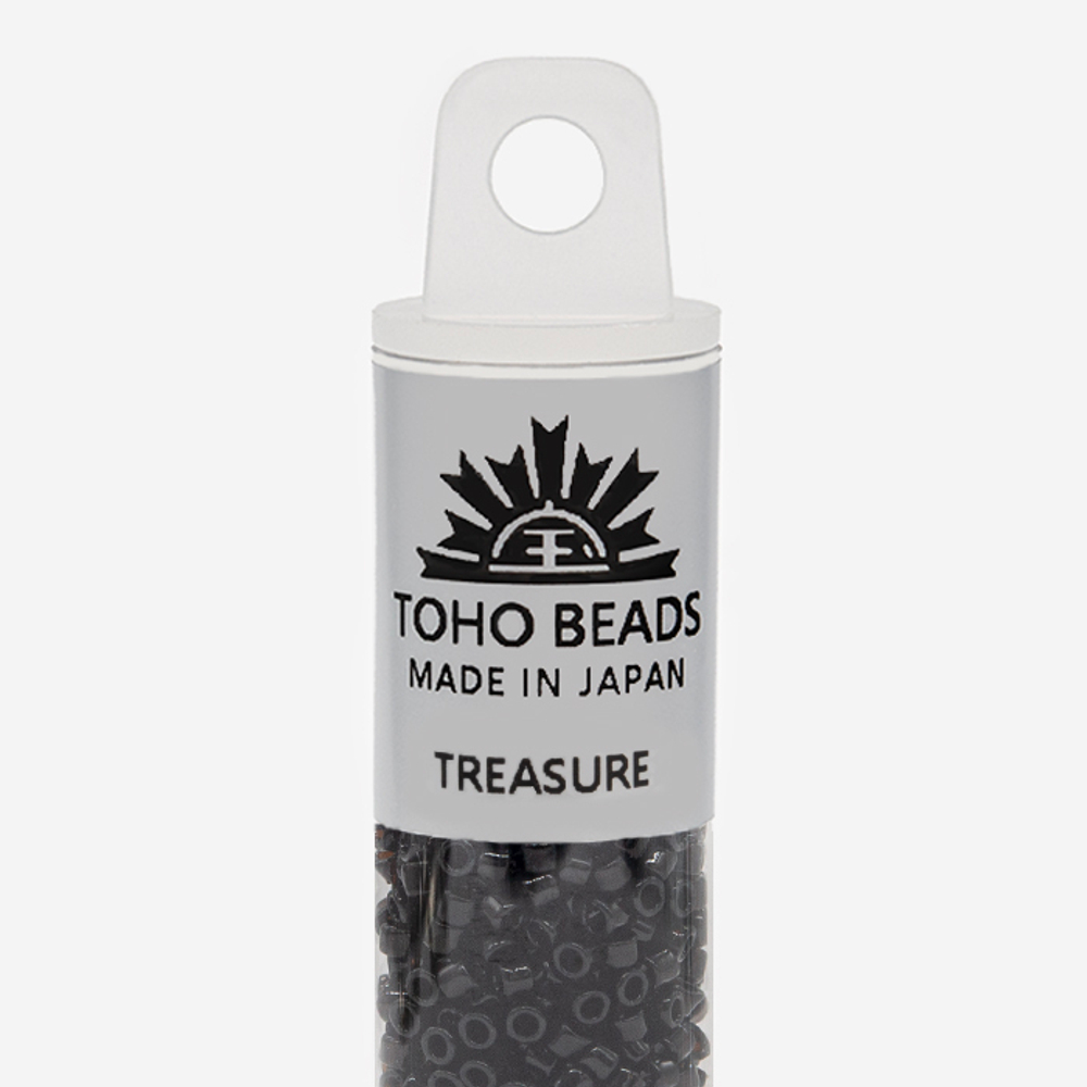 Японский бисер TOHO Treasure (№14), прозрачный