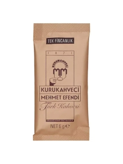 Турецкий кофе Kurukahveci Mehmet Efendi ( 60шт по 6гр.)