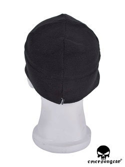 Шапка флисовая EmersonGear Fleece Velcro Watch Cap (EM8544). Чёрный