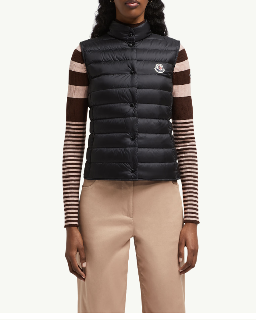 Жилет Moncler Liane Black – женский пуховый жилет,оригинал