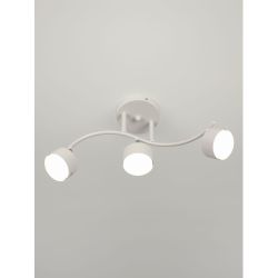 Светильник настенно-потолочный спот Rivoli   7080-703 3хGX53 15 Вт поворотный