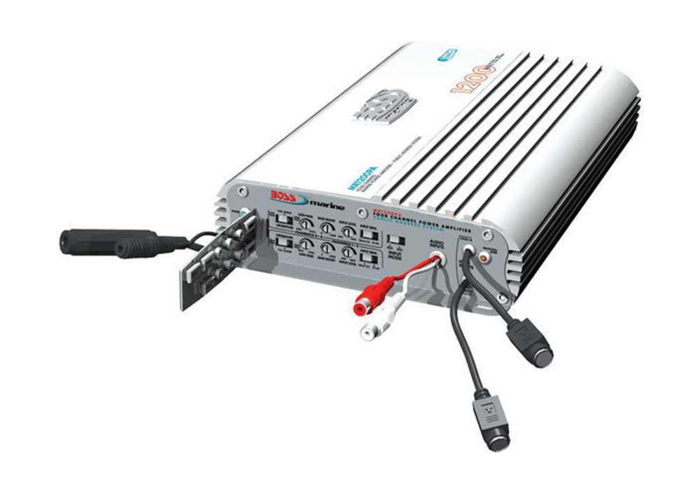Морской усилитель BOSS MR1200, (4 канала, 1200W)