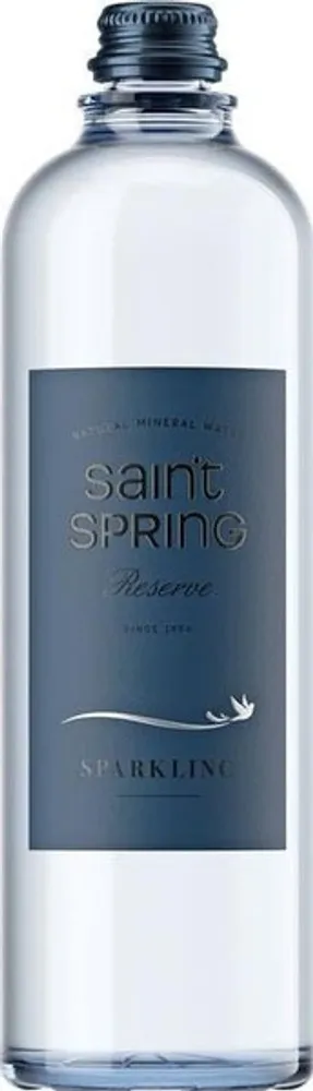 Вода природная минеральная Святой Источник Газированная / Saint Spring Sparkling 0.75 - стекло