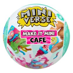 MGA's Miniverse - Мини еда Кафе Шар-сюрприз Make It Mini Cafe 546801