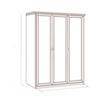 ЕКАТЕРИНА Шкаф плательный 3-дв.