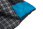 Спальный мешок Vermont Plus L/R-zip, одеяло с подголовником, фланель INDIANA