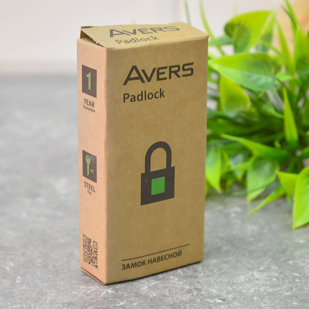 Замок навесной PD-01-50-L AVERS