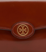 кожаная сумка через плечо robinson spazzolato convertible TORY BURCH - коричневый(143122)