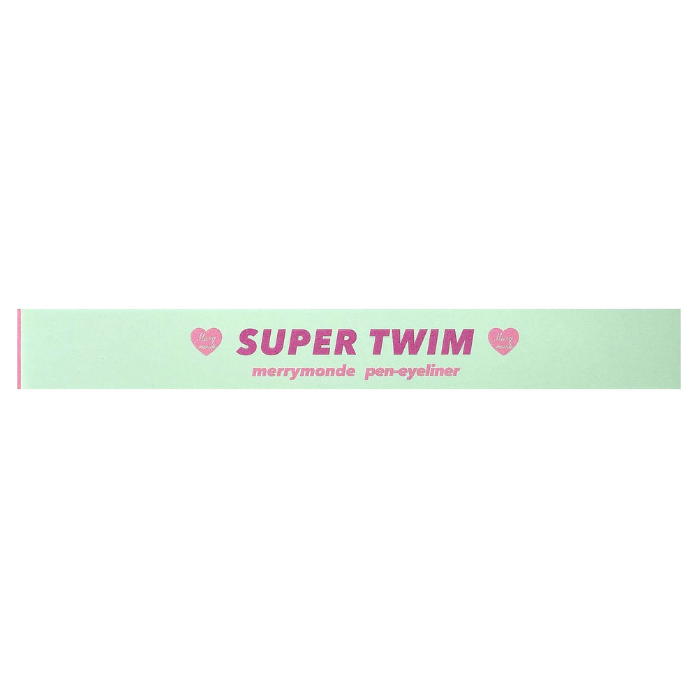 Merrymonde, Super Twim, подводка для глаз, 04 розово-розовый, 0,5 мл (0,02 жидк. унции)