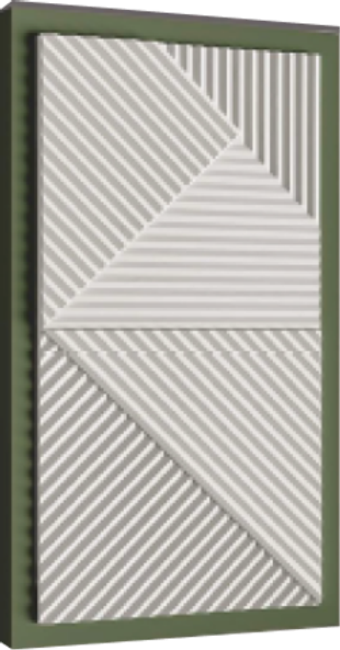 3D PU MOSAIC STONE PANEL A 0821200 * 600 * 25 m m