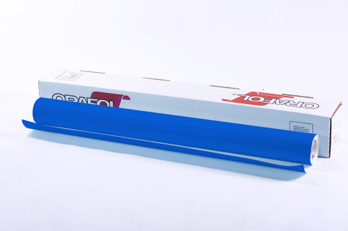 Пленка самоклеящаяся Oracal 8300 F 049 1*50 м королевская синяя витражная
