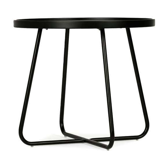 Кофейный стол Calipa Ø60х55 см, шпон ореха