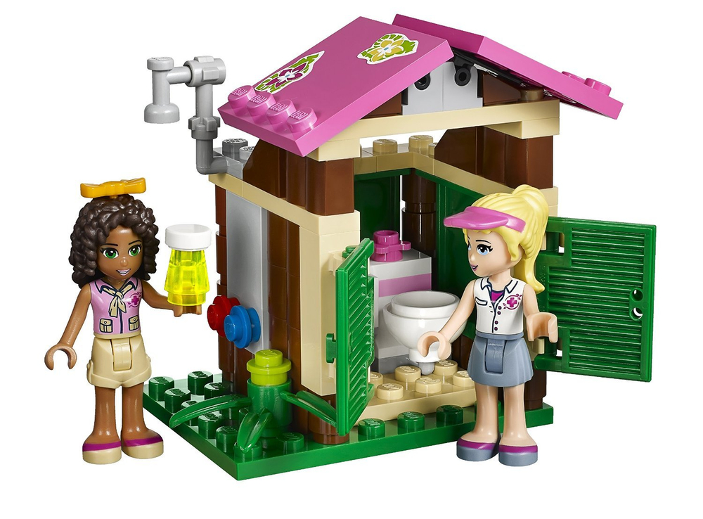 LEGO Friends: Штаб спасателей 41038 — Jungle Rescue Base — Лего Френдз Друзья Подружки