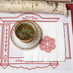 Набор салфеток "Кружевные снежинки"