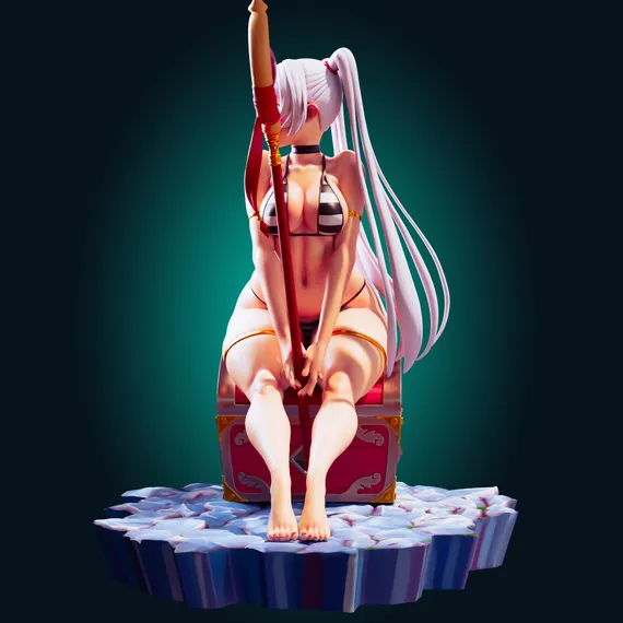 Frieren on the Chest with NSFW ver. - Sousou no Frieren