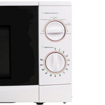 Микроволновая печь MYSTERY MMW-2012, объем 20 л, мощность 800 Вт, механическое управление, таймер, белая