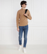 Хлопковый свитер opale BOSS BLACK - коричневый(50495403)