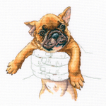 "Тепло в ладонях"-M821  вышивка