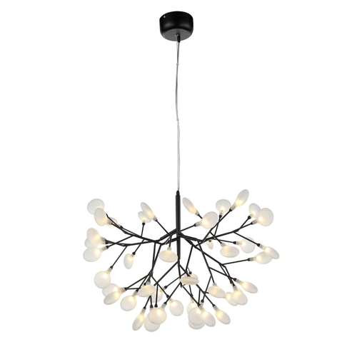 SL411.423.45 Люстра подвесная ST-Luce Черный/Белый G4 45*1,5W RICCARDO