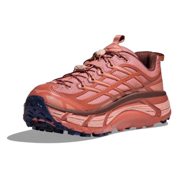 HOKA ONE ONE Mafate Three 2 Трекинговые ботинки Низкий Верх Spicy SAUCE Красный Унисекс