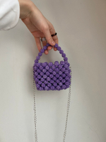 BYSASHAZEMLYA bag in purple