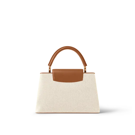 Сумка Louis Vuitton Capucines MM коричневый