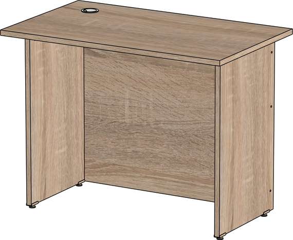 Стол письменный Стандарт Про дуб сонома