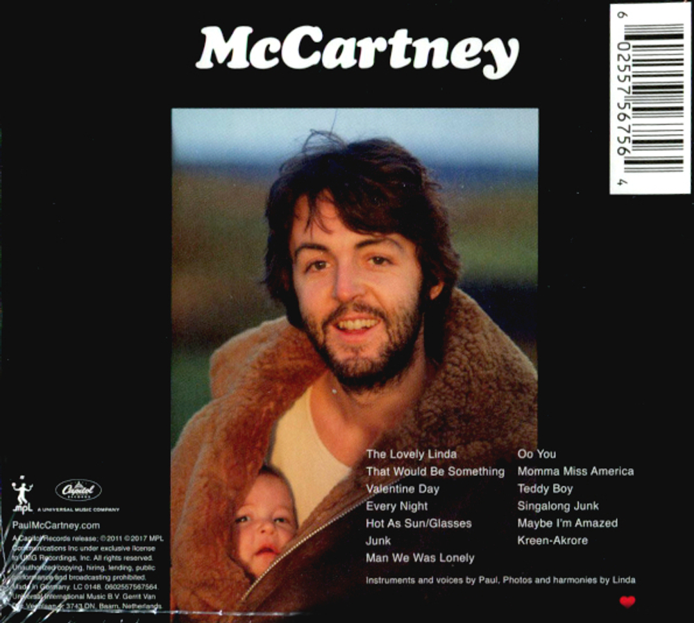 Paul McCartney / McCartney (CD)