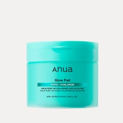 ANUA Тонер-пэды увлажняющие с гиалуроновой кислотой PDRN Hyaluronic Glow Pad (60 шт.)