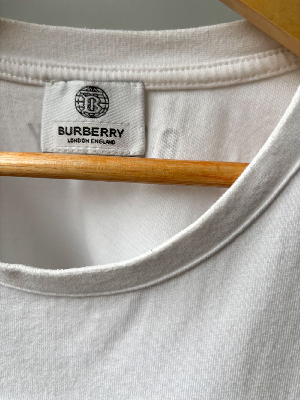 Хлопковая футболка Burberry, 140