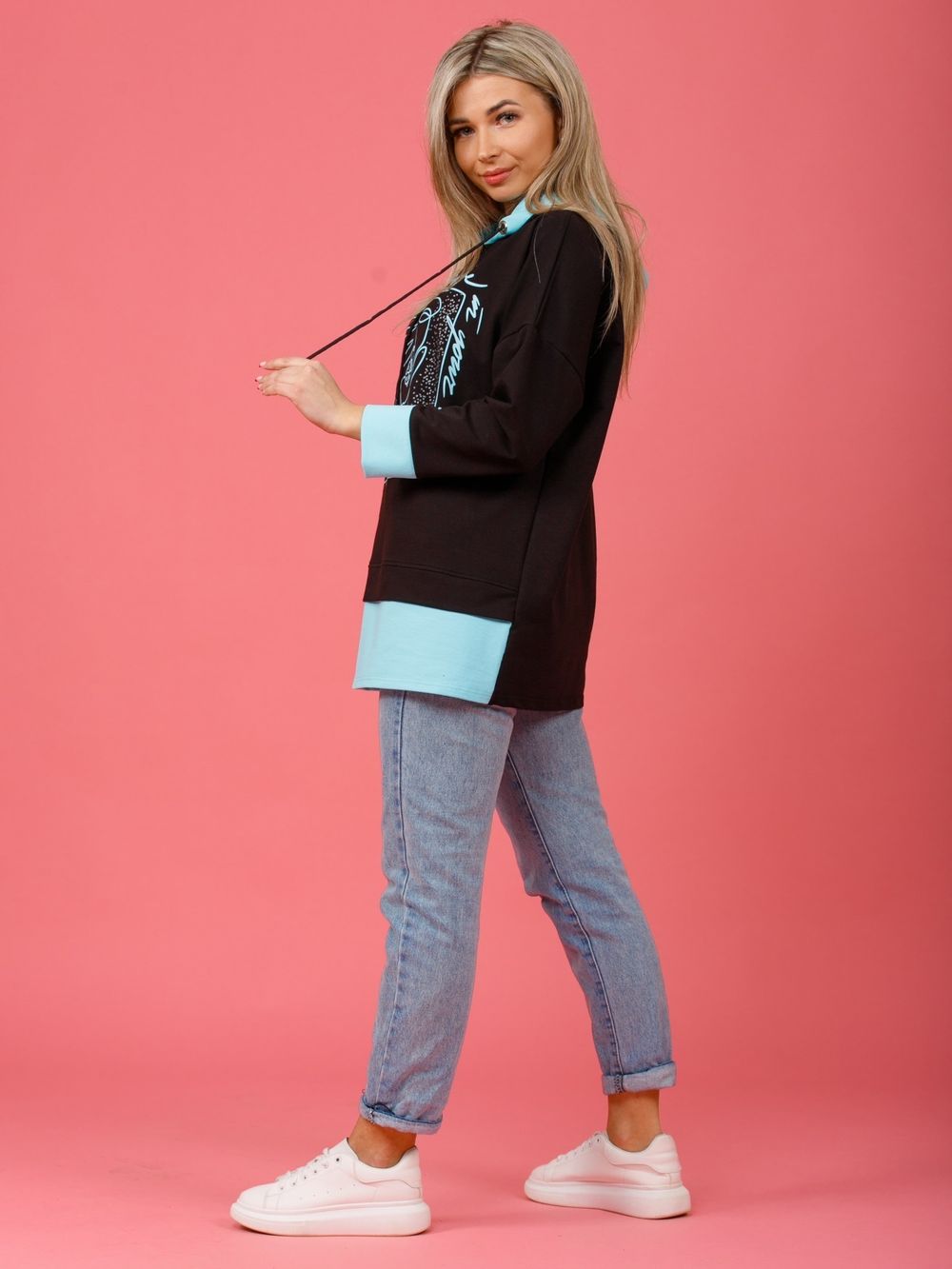 845 Туника "бирюза" SveTekst (Акция)